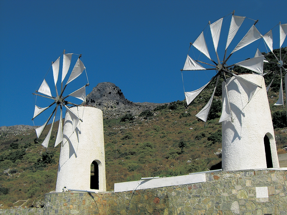 Větrný mlýn v Lasithi