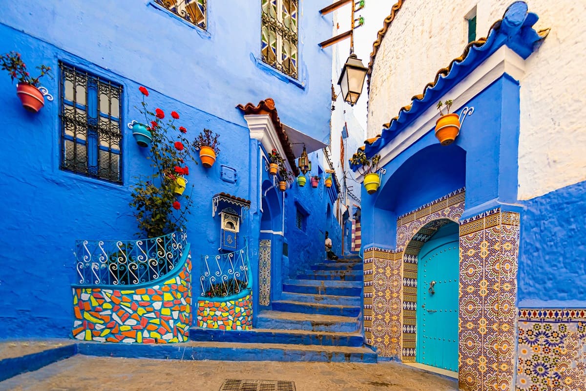 Maroko, Chefchaouen - nádherné modré město