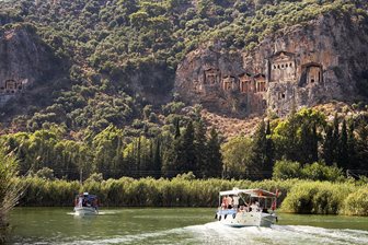 Dalyan, královské hrobky