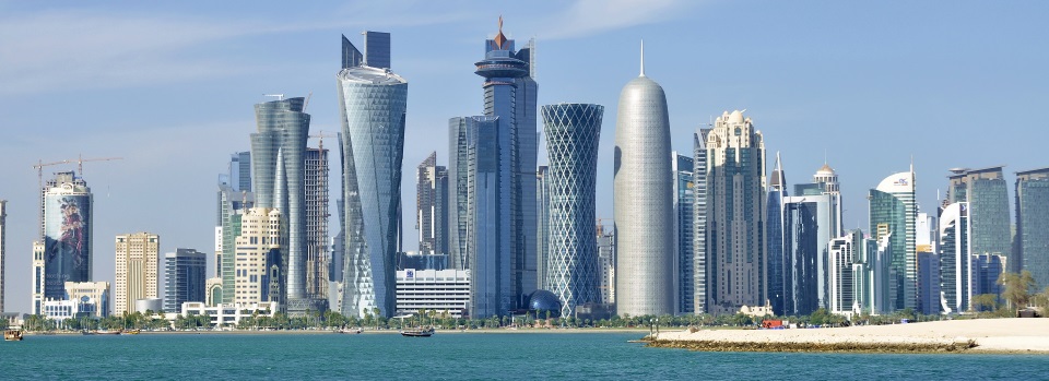 Hlavní katarské město Doha Město Doha