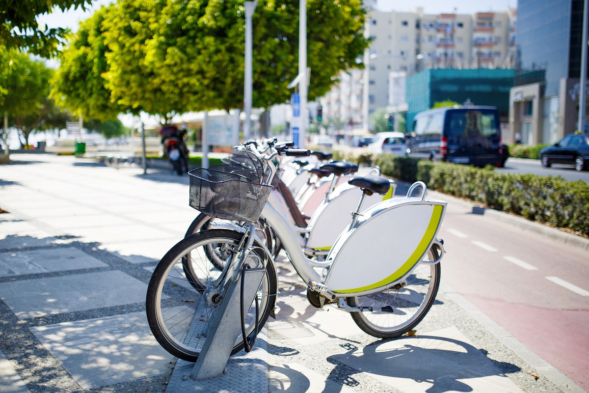 Kypr, můžete si zde zapůjčit kolo