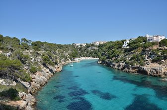 Zátoka Cala Pi na jihu Mallorky