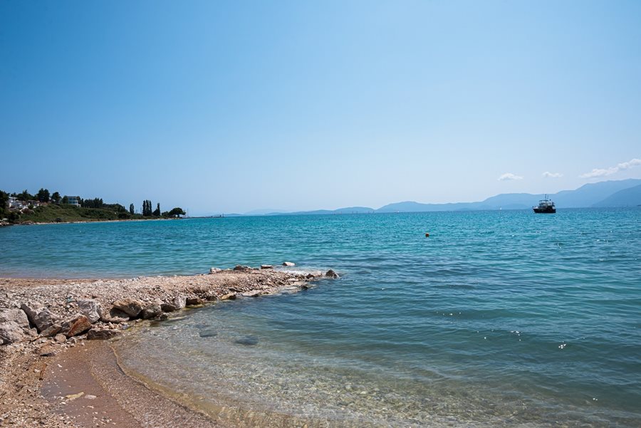 Západní Řecko, pláž Paleros Západní Řecko, pláž Paleros