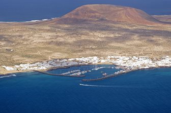 Ostrov La Graciosa, severní Lanzarote