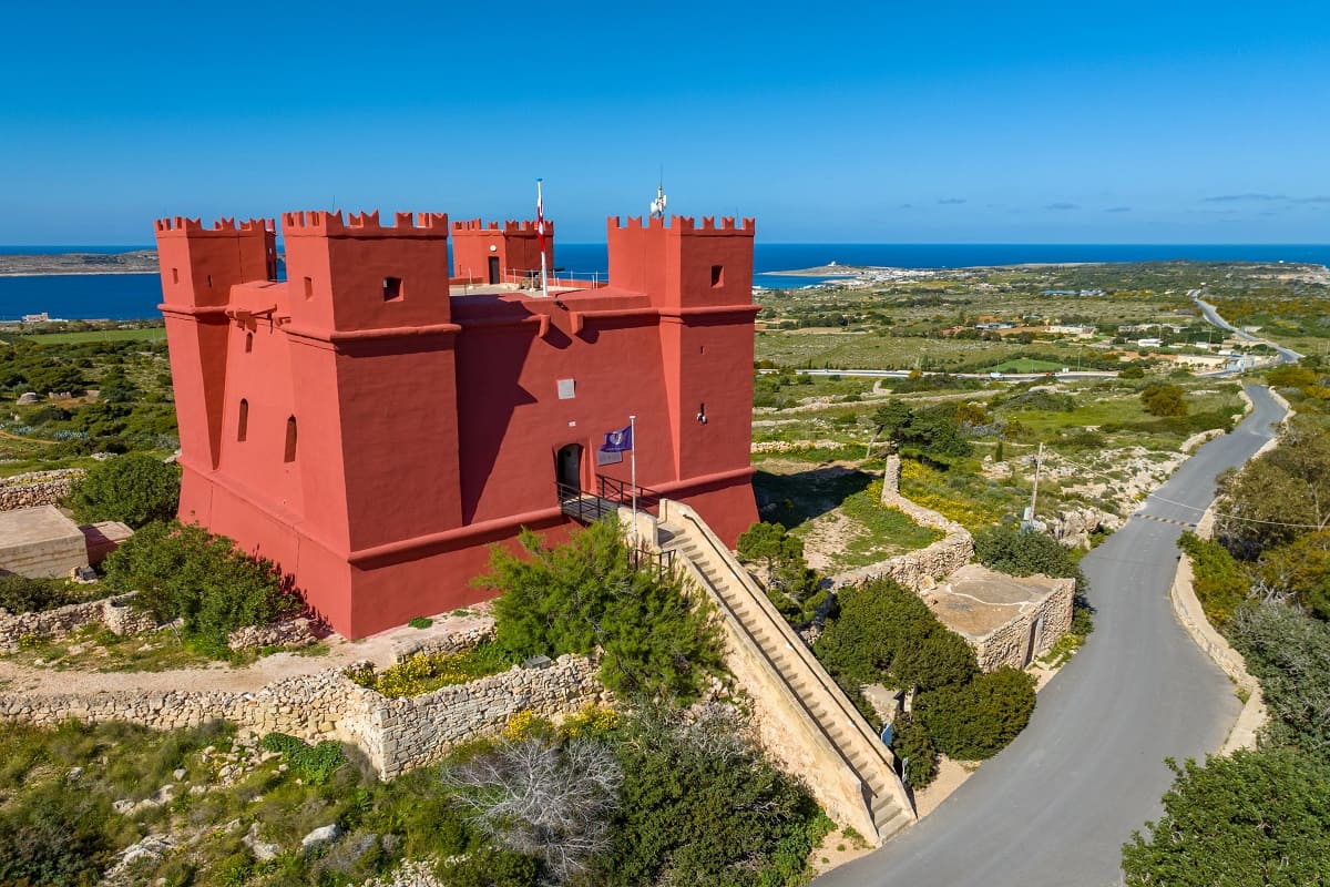 Malta, Červená věž sv. Agáty