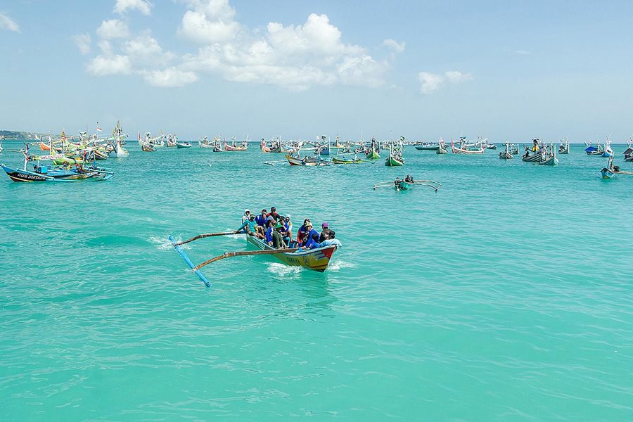 Bali, pláž Jimbaran Bali, pláž Jimbaran