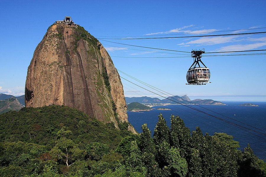 Brazílie, Cukrová hora v Rio de Janiro Brazílie, Cukrová hora v Rio de Janiro