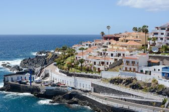 Puerto de Santiago, uličky podél Atlantiku