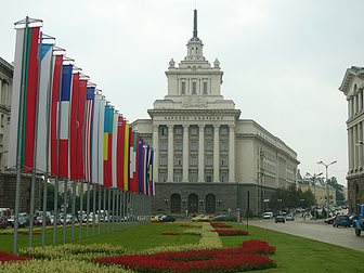 Tzar Osvoboditel monument opposite the National assembly