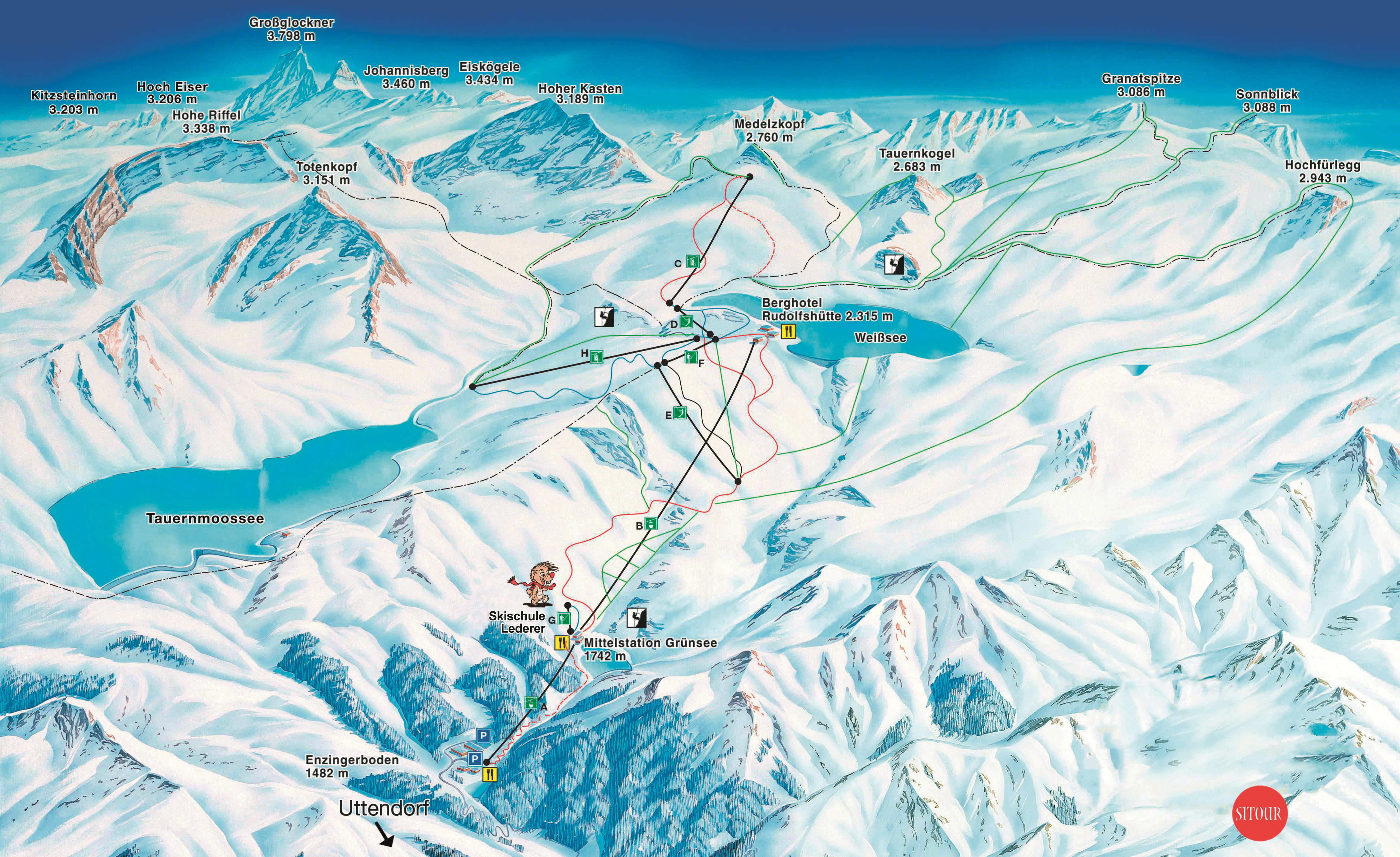 Wei�see Gletscher Welt - Salcbursko